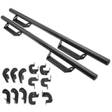 2017-2022 Ford F-250 Super Duty Super Cab BCT Black Side Step Bars