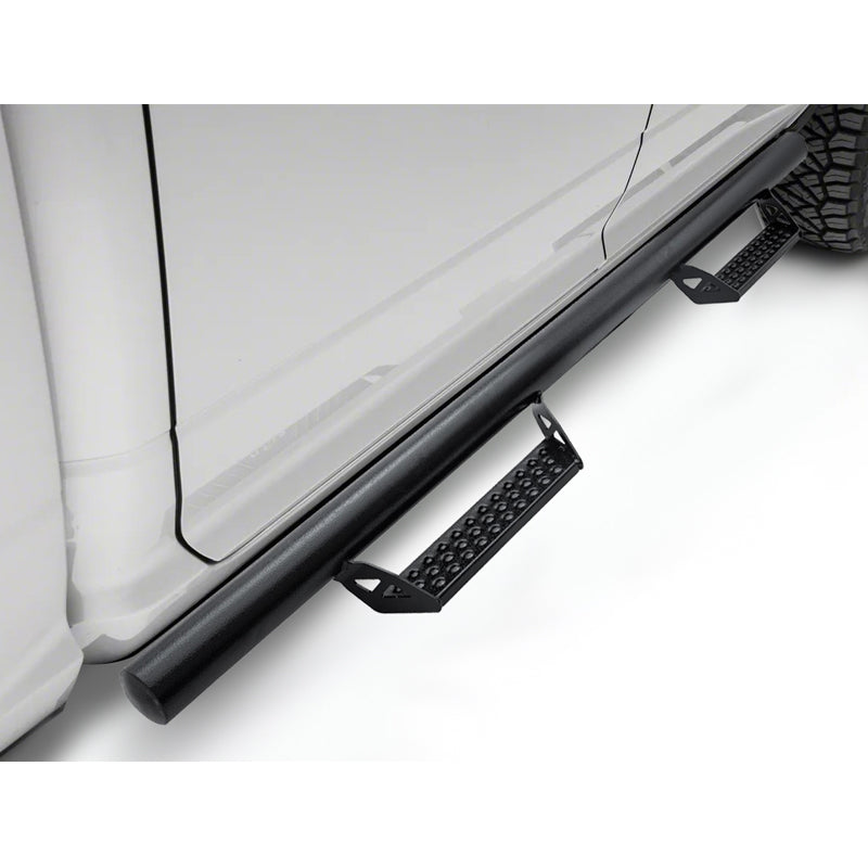 2017-2022 Ford F-250 Super Duty Super Cab BCT Black Side Step Bars