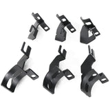 2007-2018 Jeep Wrangler 4Dr BCT Style Black Running Boards Side Steps