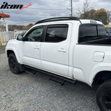 2005-2022 Toyota Tacoma Access Cab OE Style Black Running Boards Steel