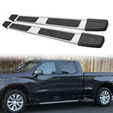 2019-2024 Chevy Silverado Sierra 1500 OE S6 Style Black Running Boards