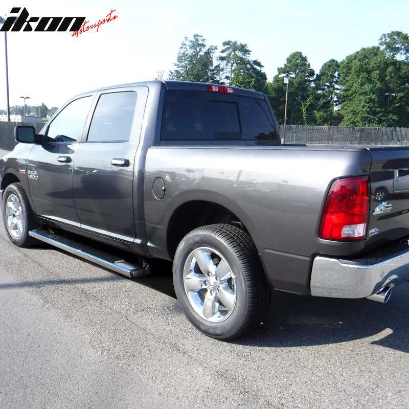 2009-2023 Dodge Ram 1500 2500 Crew Cab OE Chrome Running Boards Steel