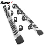 2004-2014 Ford F-150 F150 SuperCab (Extended Cab) 6" Rectangular Running Boards Side Step Nerf Bars OE Style PP Step Pad Stainless Steel Black Silver