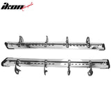 2004-2014 Ford F-150 F150 SuperCab (Extended Cab) 6" Rectangular Running Boards Side Step Nerf Bars OE Style PP Step Pad Stainless Steel Black Silver