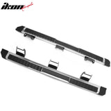 2004-2014 Ford F-150 F150 SuperCrew Cab 6" Rectangular Running Boards Side Step Nerf Bars 2021 F150 OE Style PP Step Pad Stainless Steel Black Silver