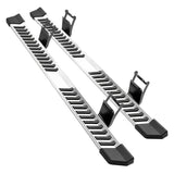1999-2016 Ford F-250 Super Duty V Type Running Boards Stainless Steel