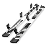 1999-2016 Ford F-250 Super Duty V Type Running Boards Stainless Steel