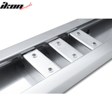 1999-2016 Ford F-250 Super Duty V Type Running Boards Stainless Steel