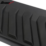 1999-2016 Ford F-250 F-350 F-450 Super Duty SuperCrew Cab 6" Rectangular Running Boards Side Step Nerf Bars OE Style PP Step Pad Aluminum Black