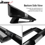 2005-2022 Toyota Tacoma Double Cab IKON V1 Black Running Boards Steel
