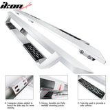 2007-2021 Toyota Tundra Double Cab IKON V1 Silver Running Boards Steel