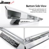 2007-2021 Toyota Tundra Double Cab IKON V1 Silver Running Boards Steel