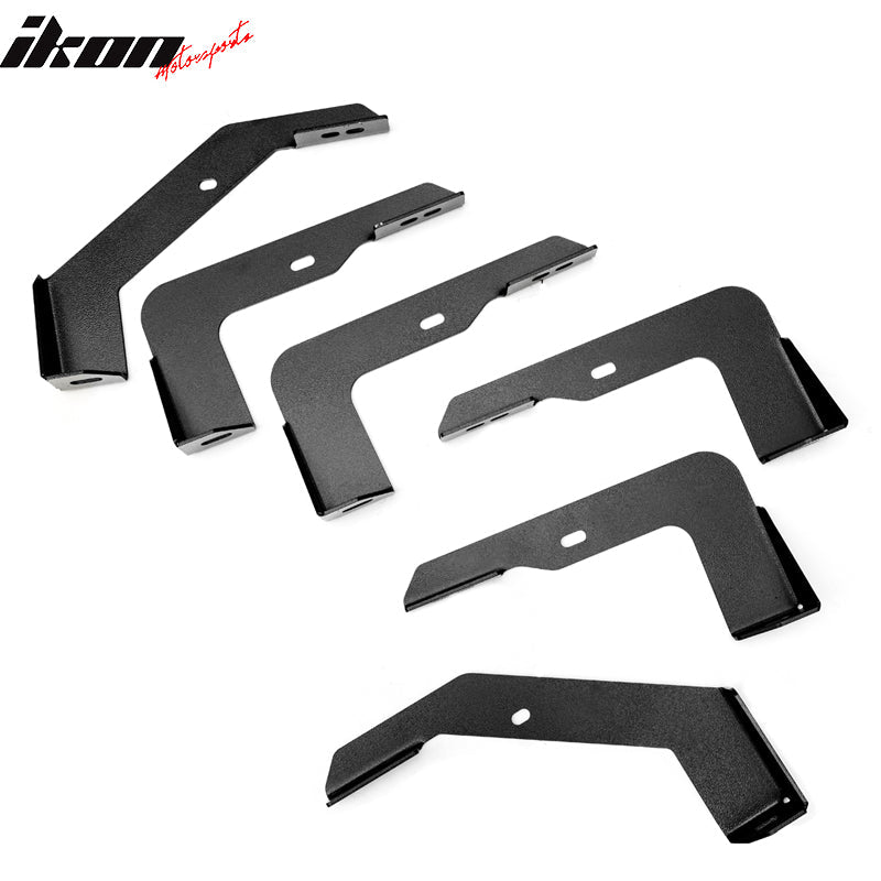 Fits 02-08 Dodge Ram 82in OE Nerf Bars Running Boards Black