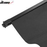 2019-2025 Chevrolet Blazer Black Trunk Cargo Cover PVC Aluminum Rod