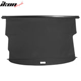 2018-2023 Chevrolet Traverse Black Trunk Cargo Cover PVC Aluminum Rod