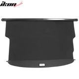 2018-2023 Chevrolet Traverse Black Trunk Cargo Cover PVC Aluminum Rod