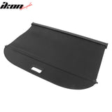 2024-2025 Chevrolet Trax Black Retractable Rear Trunk Cargo Cover Canv
