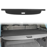 2021-2025 Ford Bronco 4-Door Black Retractable Rear Trunk Cargo Cover
