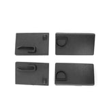 2021-2025 Ford Bronco 4-Door Black Retractable Rear Trunk Cargo Cover