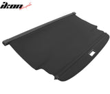 2021-2025 Ford Bronco 4-Door Black Retractable Rear Trunk Cargo Cover