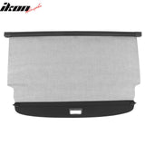 2021-2025 Ford Bronco 4-Door Black Retractable Rear Trunk Cargo Cover