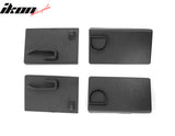 2021-2025 Ford Bronco 4-Door Black Retractable Rear Trunk Cargo Cover