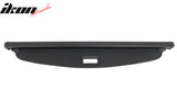 2020-2025 Ford Escape Black Retractable Rear Trunk Cargo Cover Canvas