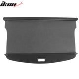 2020-2025 Ford Escape Black Retractable Rear Trunk Cargo Cover Canvas