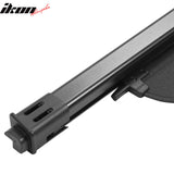 2017-2023 GMC Acadia Black Rear Trunk Cargo Cover PVC Aluminum Rod