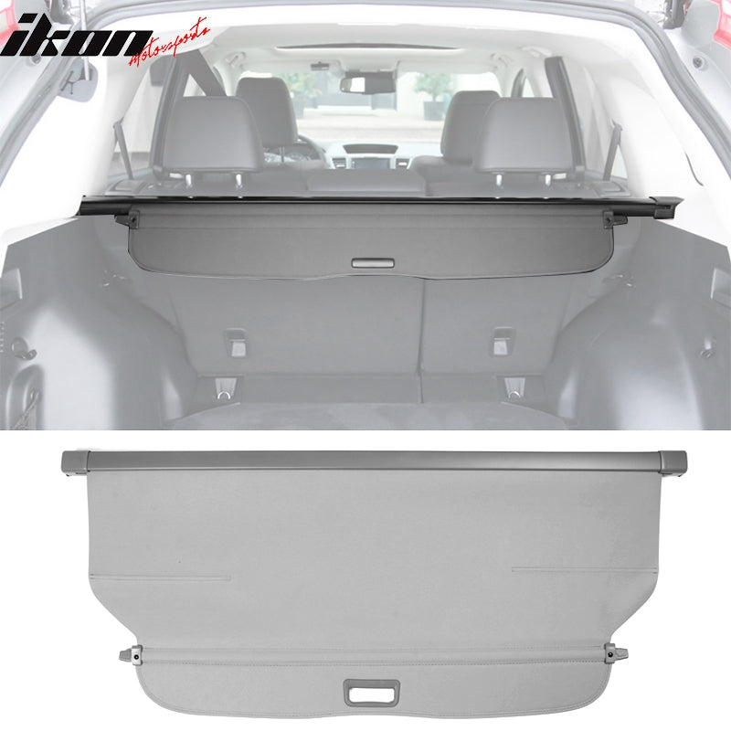 2012-2016 Honda CR-V OE Rear Luggage Cargo Cover Vinly Aluminum Rod
