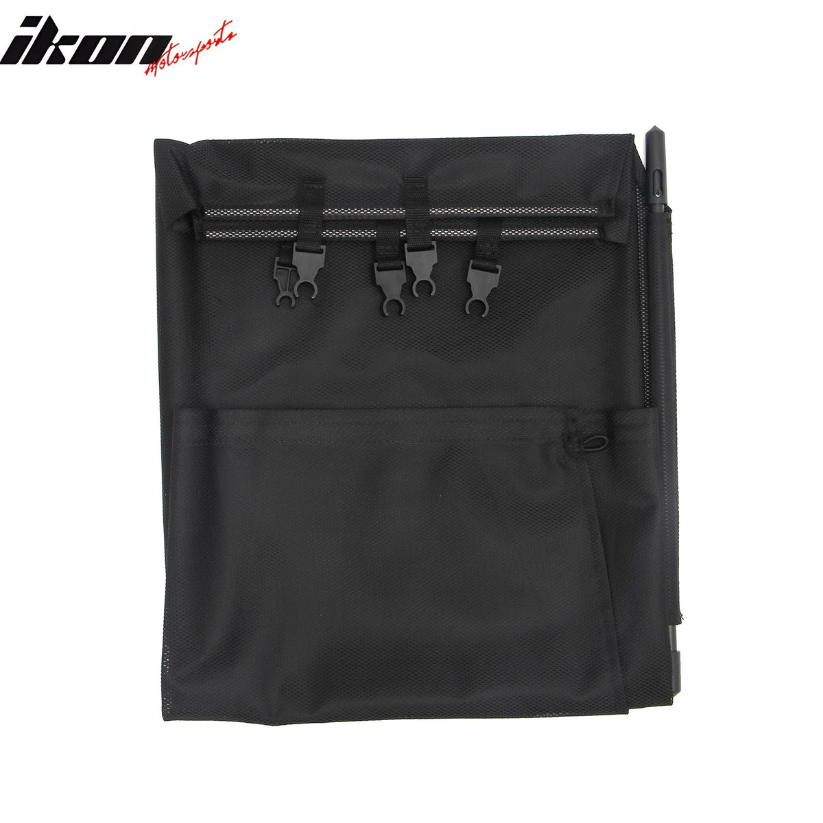 Retractable Rear Cargo Cover Shade for Honda Passport 2026 Black Nylon Mesh