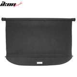 Rear Cargo Cover Shade for Hyundai Palisade 2026 Leather Style Black Trunk Luggage Shield PVC& Aluminum Rod