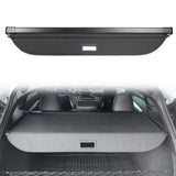 2019-2025 INFINITI QX50 4DR Black Trunk Cargo Cover PVC Aluminum Rod