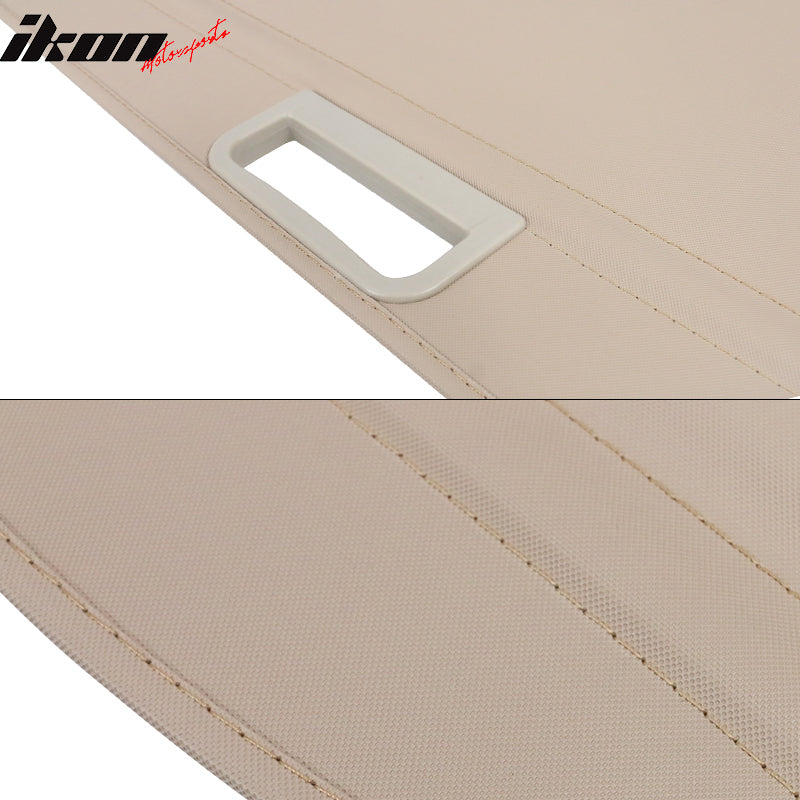 2007-2017 Jeep Compass Patriot Retractable Tonneau Cargo Shade Cover