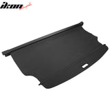 2022-2024Â Jeep Grand Cherokee Black Trunk Cargo Cover PVC Aluminum Rod