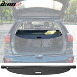 2017-2022 Kia Niro 4DR Black Rear Trunk Cargo Cover PVC Aluminum Rod