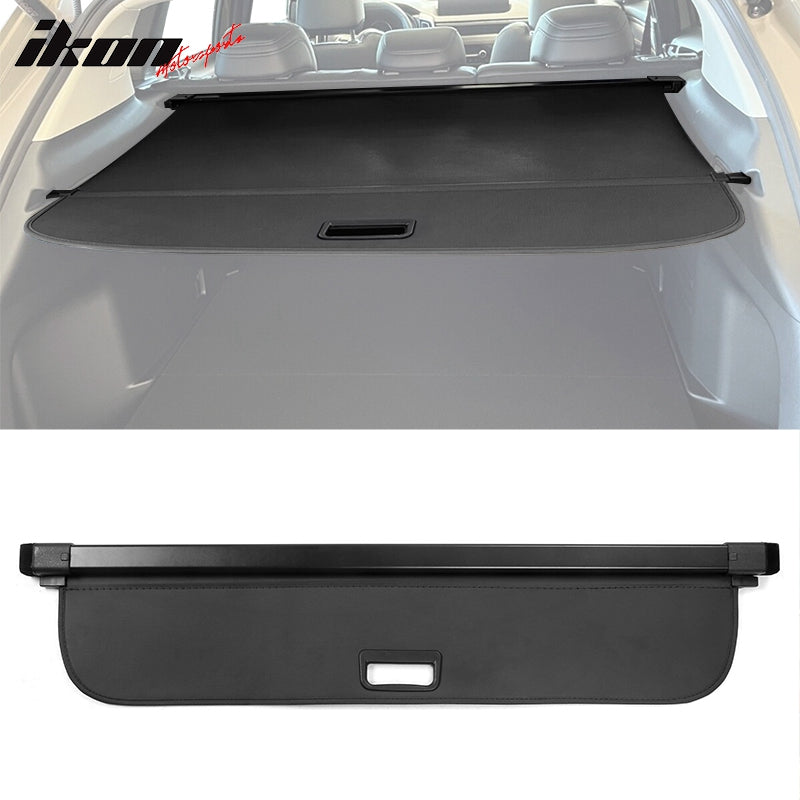 2023-2025 Mazda CX-50 Black Rear Trunk Cargo Cover PVC Aluminum Rod