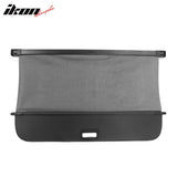2023-2025 Mazda CX-50 Black Rear Trunk Cargo Cover PVC Aluminum Rod