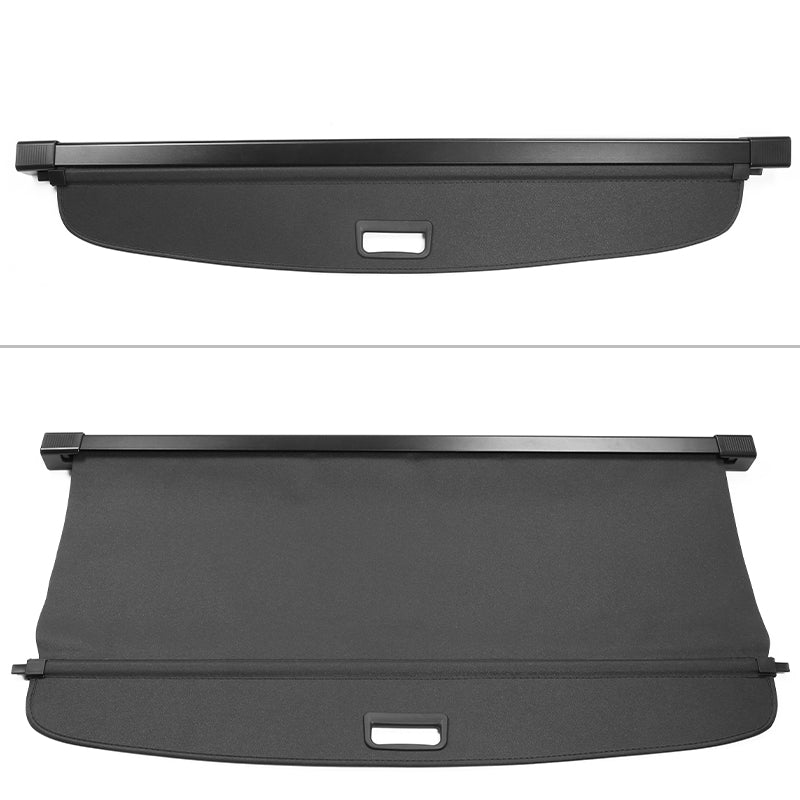 2016-2022 Benz GLC 4DR Black Rear Trunk Cargo Cover PVC Aluminum Rod