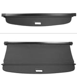 2016-2022 Benz GLC 4DR Black Rear Trunk Cargo Cover PVC Aluminum Rod
