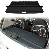 2008-2015 Smart Fortwo OE Style Black Cargo Cover Vinly Aluminum Rod