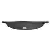 2021-2025 Nissan Rogue 4DR Black Rear Cargo Cover PVC Aluminum Rod
