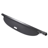 2021-2025 Nissan Rogue 4DR Black Rear Cargo Cover PVC Aluminum Rod