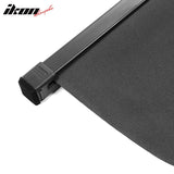 2024-2025 Subaru Crosstrek Impreza Black Trunk Cargo Cover PVC Aluminu