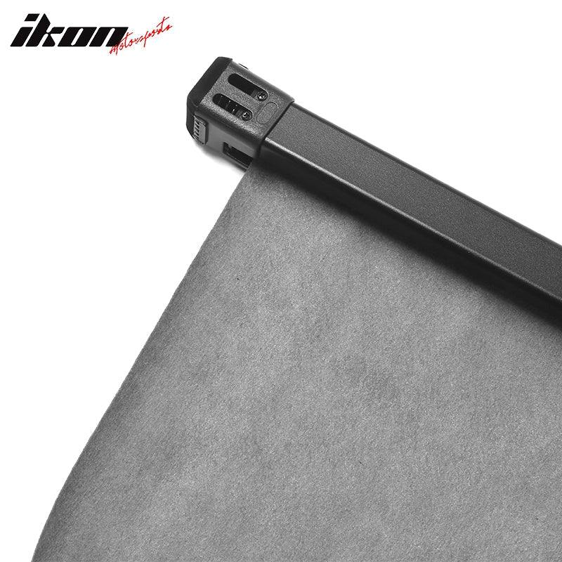 2024-2025 Subaru Crosstrek Impreza Black Trunk Cargo Cover PVC Aluminu