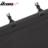 2014-2018 Subaru Forester Manual Black Cargo Cover PVC Aluminum Rod