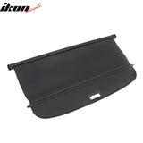 Retractable Rear Cargo Cover Shade for Subaru Trailseeker 2026 Carbon Fiber Style Black