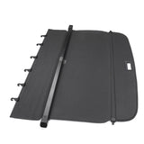 Trunk Cargo Cover for Subaru Outback 2020-2025 Black PVC Aluminum Rod