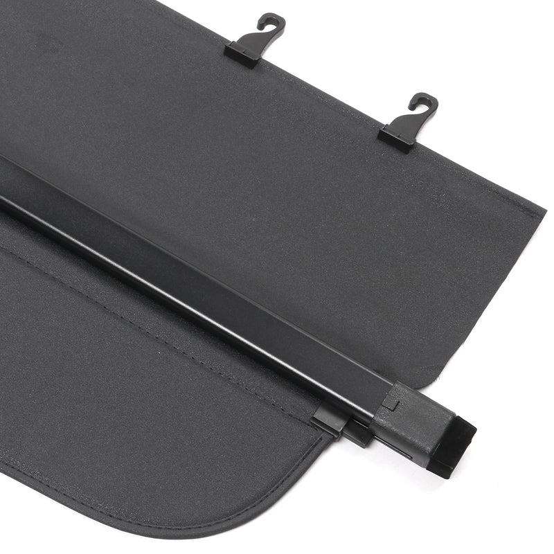 Trunk Cargo Cover for Subaru Outback 2020-2025 Black PVC Aluminum Rod