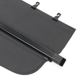 Trunk Cargo Cover for Subaru Outback 2020-2025 Black PVC Aluminum Rod